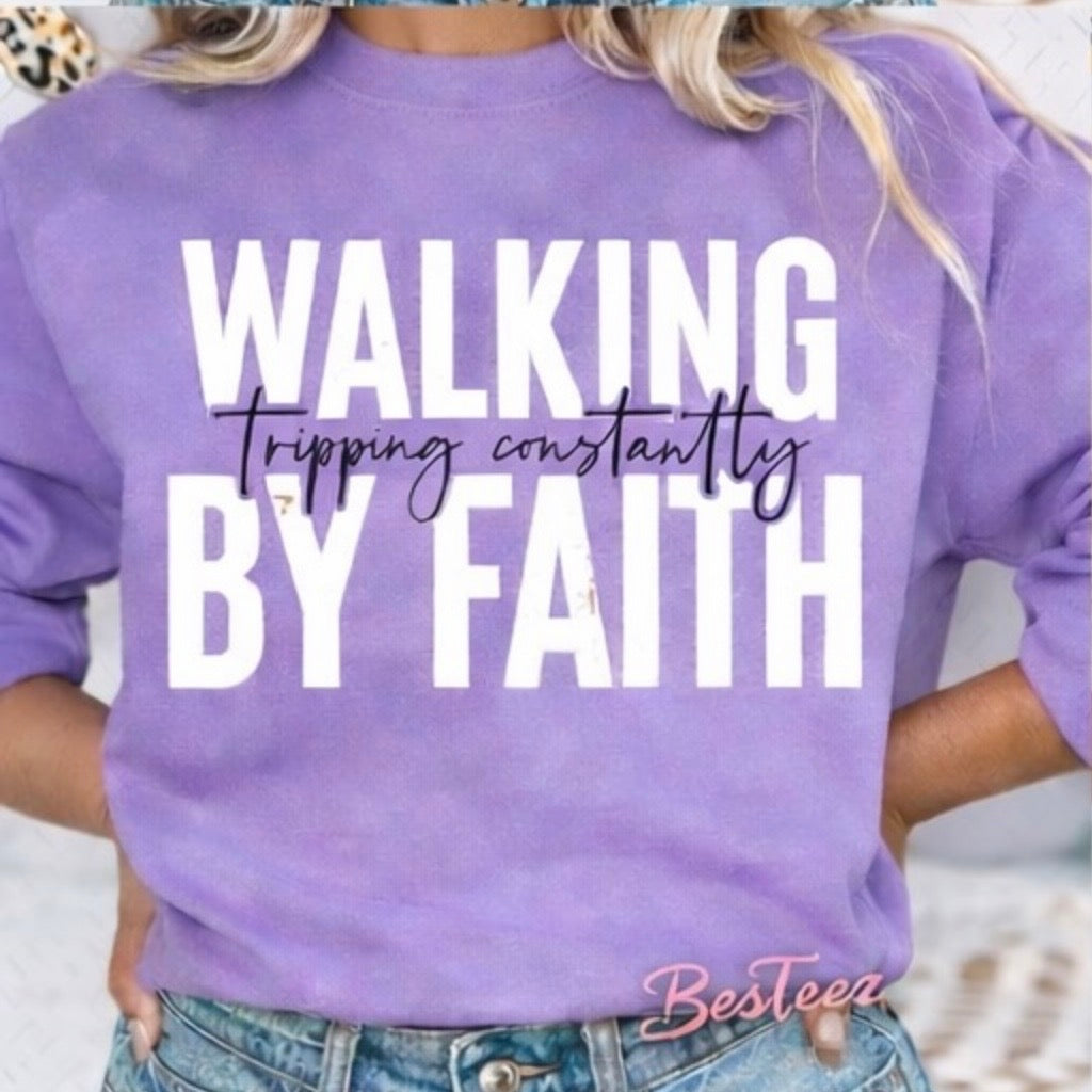 Walking By Faith (Tripping Constantly) Tee