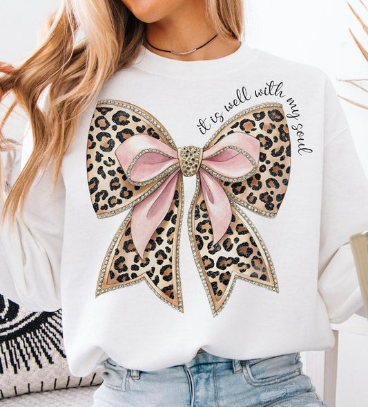 Long Sleeve Tee It Is Well With My Soul