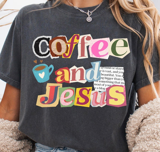 Coffee and Jesus Short Sleeve Tee